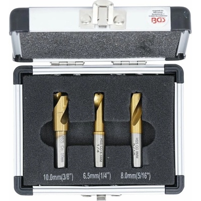 BGS Technic BGS 5081 frézy pro bodové sváry 6,5-8,0-10, mm, Cobalt