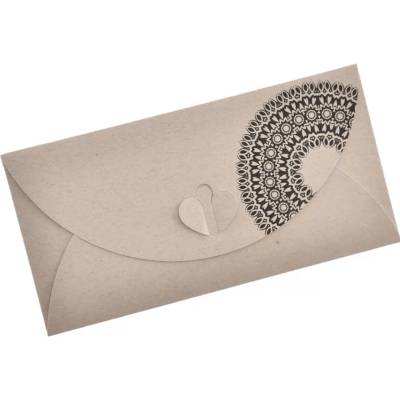 Obálka papír ,,mandala,, 22x11 cm