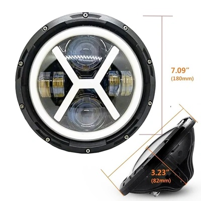 Халоген за мотор, джип 7" led 3401