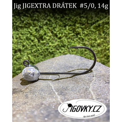 Jigovky.cz Jigové hlavičky Jigextra Drátek vel.5 14g 5ks