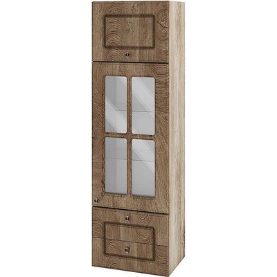 ИРИМ Горен кухненски шкаф Сити АРФ-Дъб натурал-06-101 40 см