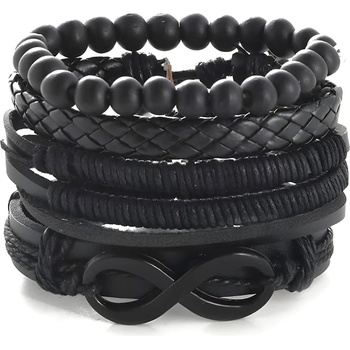 HARAHU Мъжки гривни br-25927 - Черна kp25927 (br-25927)