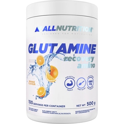ALLNUTRITION Glutamine Recovery Amino [500 грама] Портокал