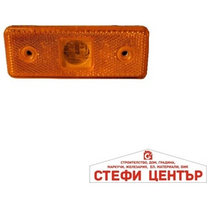 Paolo Габарит правоъгълен 0030 24v жълт (76068)