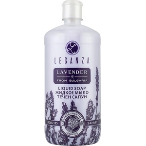 Leganza Ogranic Lavender Tечен сапун, 1 l