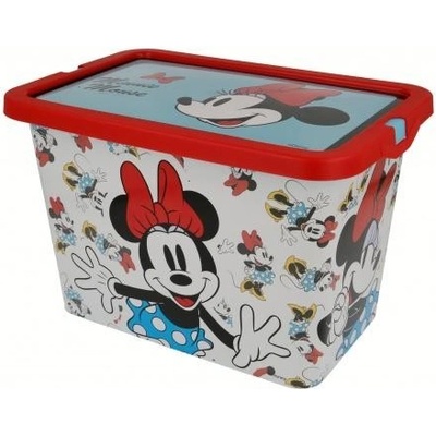 Stor Plastový úložný box Minnie Mouse 7L 02804