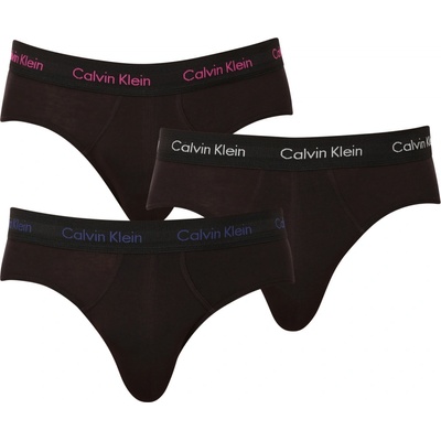 Calvin Klein Underwear Slipy 3pack čierna