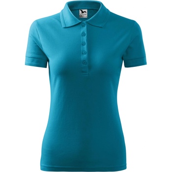MALFINI Malfini pique polo 210 / Дамска поло риза - тъмнотюркоазена s (2105913)