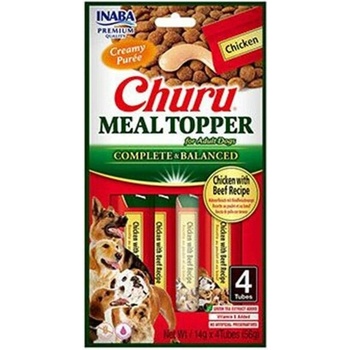 Churu Meal Topper Chicken with Beef Recipe 4 x 14 g