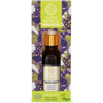 Natura Siberica Super Siberica Kedr, Rose & Proteins Fluid-Filler for Weak Hair 50 ml