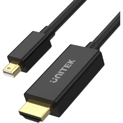 Unitek Адаптер за мини дисплей порт към HDMI Unitek V1152A Черен 2 m (V1152A)