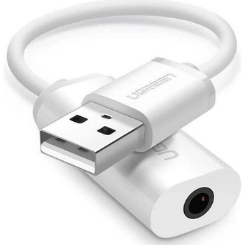 Ugreen 30712 USB/3,5mm Jack, bílý