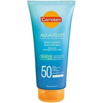 Carroten Слънцезащитен овлажняващ лосион , Carroten Aquavelvet Moisturizing Suncare Milk SPF50 200ml