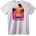 NOONEBRAND Тениска с лятни тропически настроения - 2XL, White