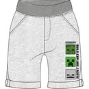Šortky bermudy Minecraft šedé