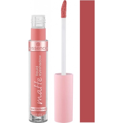 essence Matte tekuté očné tiene 03 Peach Pop 3 ml