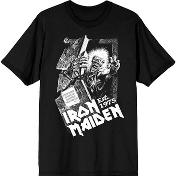 Iron Maiden Риза Est. 1975 No Prayer Grave Unisex Black S (IMTEE205MB01)