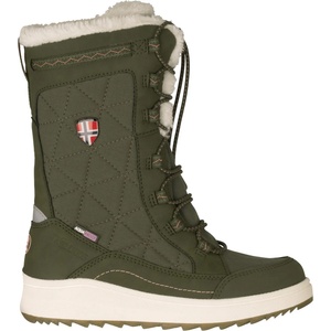 Trollkids Детски зимни ботуши Trollkids Girl's Arendal Winter Boots Pro Winter boots - Dusky Olive / Pink Dawn - размер 36 (EU) (702-4701-0219)
