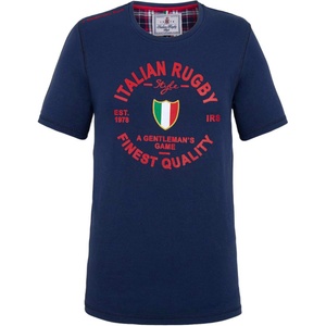 Italian rugby style Мъжка тениска irs 1a-8-navy (1a-8-navy)