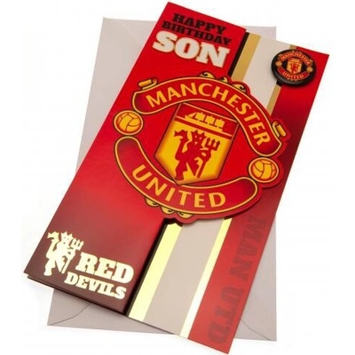 Manchester United blahopřání Birthday Card Son
