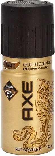 AXE Deodorant Spray Gold Temptation Für Herren – 150 Ml, 24h Frische, Moderner Duft