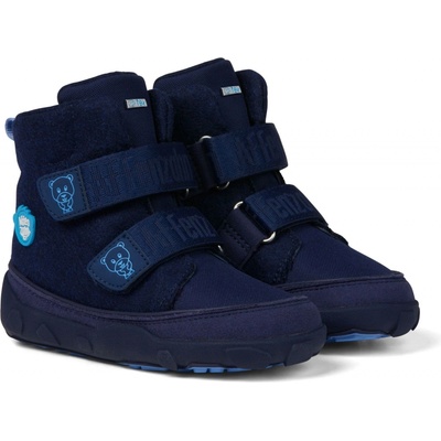 Affenzahn Winter Boot Wool Comfy Bear modrá