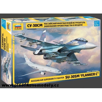 Zvezda Model Kit Sukhoi SU 30 SM Flanker C 7314 1:72 – Zboží Dáma