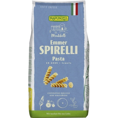 Rapunzel Bio Semola spirelli z pšenice dvouzrnky 0,5 kg