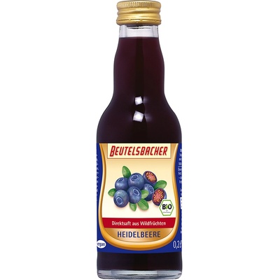 Beutelsbacher Bio borůvková šťáva 100% 200 ml – Zboží Dáma