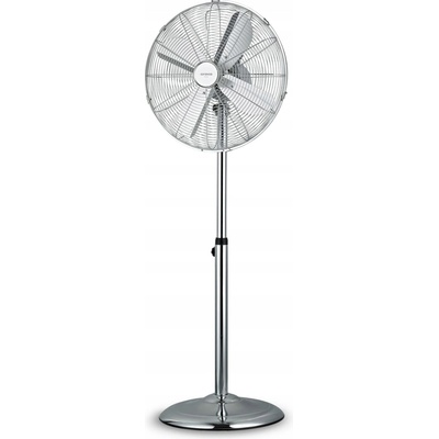 Stĺpový ventilátor Orava, oscilácia, 3 rýchlosti, strieborný/sivý