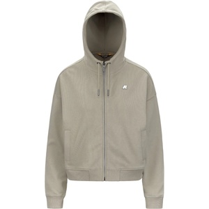 K-Way Дамско ежедневно яке K-Way Women's Arwen Fleece Peach Casual jacket - White Gardenia - размер XL (103-2768-0211)