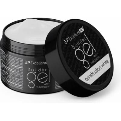 Cosmetics Zone Excellent Pro Builder gel s tixotropií stavební gel Construction white 15g