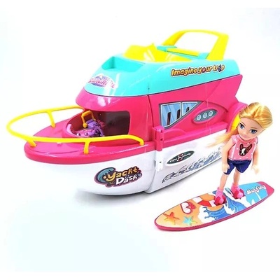 Man Yuk Toys Комплект яхта с кукла - 7 части (9045-9)