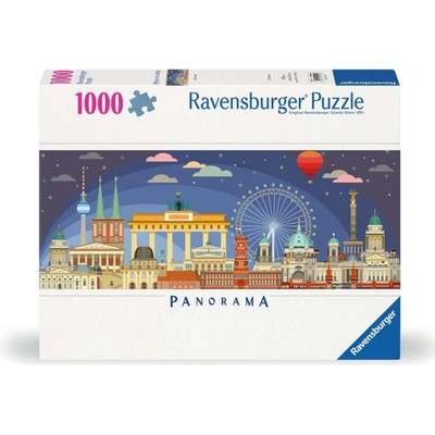 RAVENSBURGER Panoramatické Berlín v noci 1000 dílků