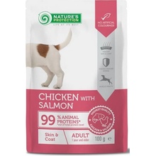 Nature's Protection Adult Skin & Coat chicken & salmon 100 g