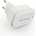 DeTech Мрежово зарядно устройство DeTech, DE-15, 5V/3.1A 220V, 2 x USB, Бял - 40095