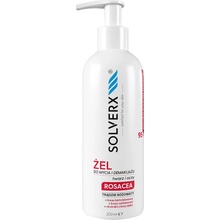 Solverx Rosacea gel na čištění a odličování obličeje a očí 200 ml