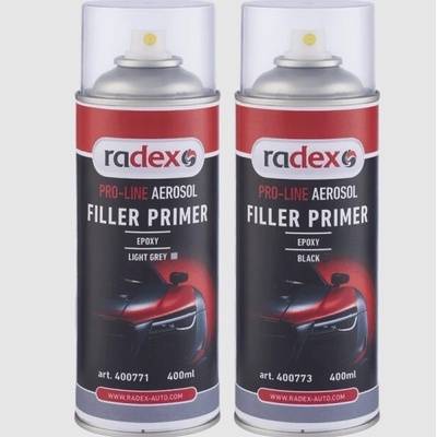 Radex spray Filler Primer 400ml čierny