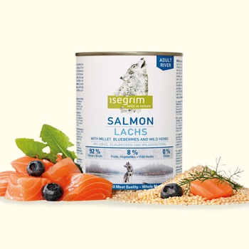 Isegrim Dog Adult Salmon Millet, Blueberries & Wild Herbs 400 g