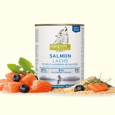 Isegrim Dog Adult Salmon with Millet Blueberries & Wild Herbs 400 g
