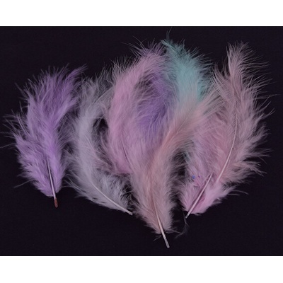 Peří Marabu 10-16cm/50ks Varianta: MIX