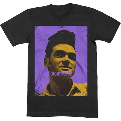 Morrissey tričko purple & yellow čierne