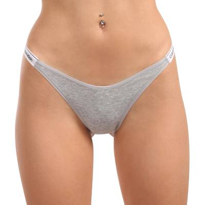 Calvin Klein Дамски танга Calvin Klein сива Calvin Klein | Siv | ЖЕНИ | L