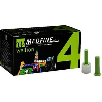 Wellion Medfine Plus Jehly 32Gx4 mm 100 ks inz.pera