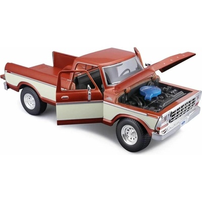 Maisto Ford F150 Pick-up 1979 hnědá metalíza BR 1:18