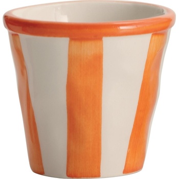 Zafferano Чаша халба Lido Righe раирана 70 мл оранжева (RIG0003)