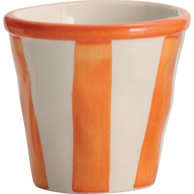 Zafferano Чаша халба Lido Righe раирана 70 мл оранжева (RIG0003)