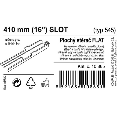 Compass Flat Bulk 410 mm 10865