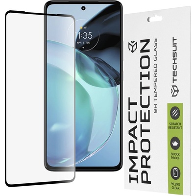 Techsuit Протектор за Motorola Moto G72 - 111D Full Cover / Full Glue Glass - черен
