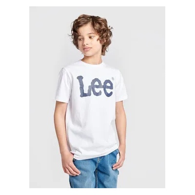 Lee Тишърт Wobbly Graphic LEE0002 Бял Regular Fit (Wobbly Graphic LEE0002)